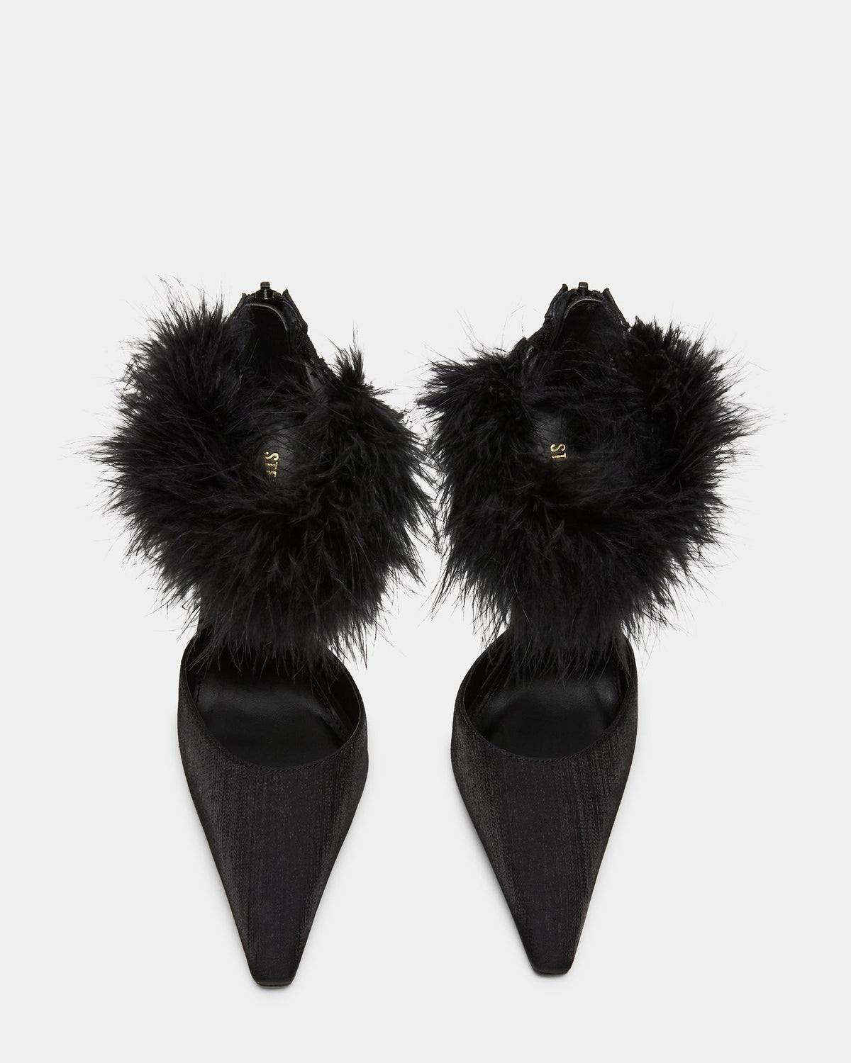 ELUSIVE BLACK SATIN
