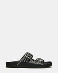 ABOTT BLACK LEATHER