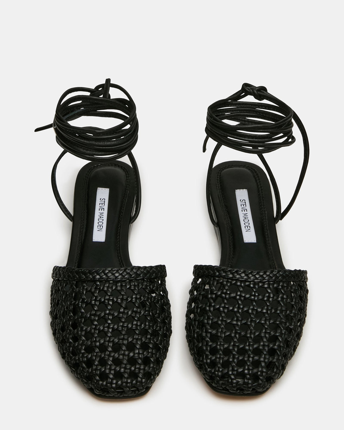 FLUTTER BLACK LEATHER